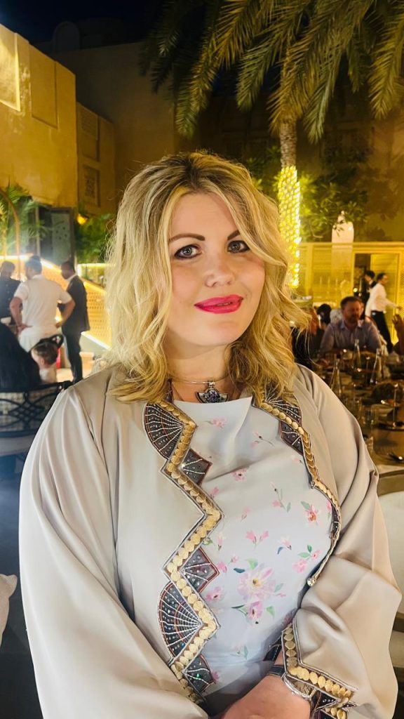 picture of Claire Ordovsky Tanaevsky - founder and  art director of Claire Dominics Buro
